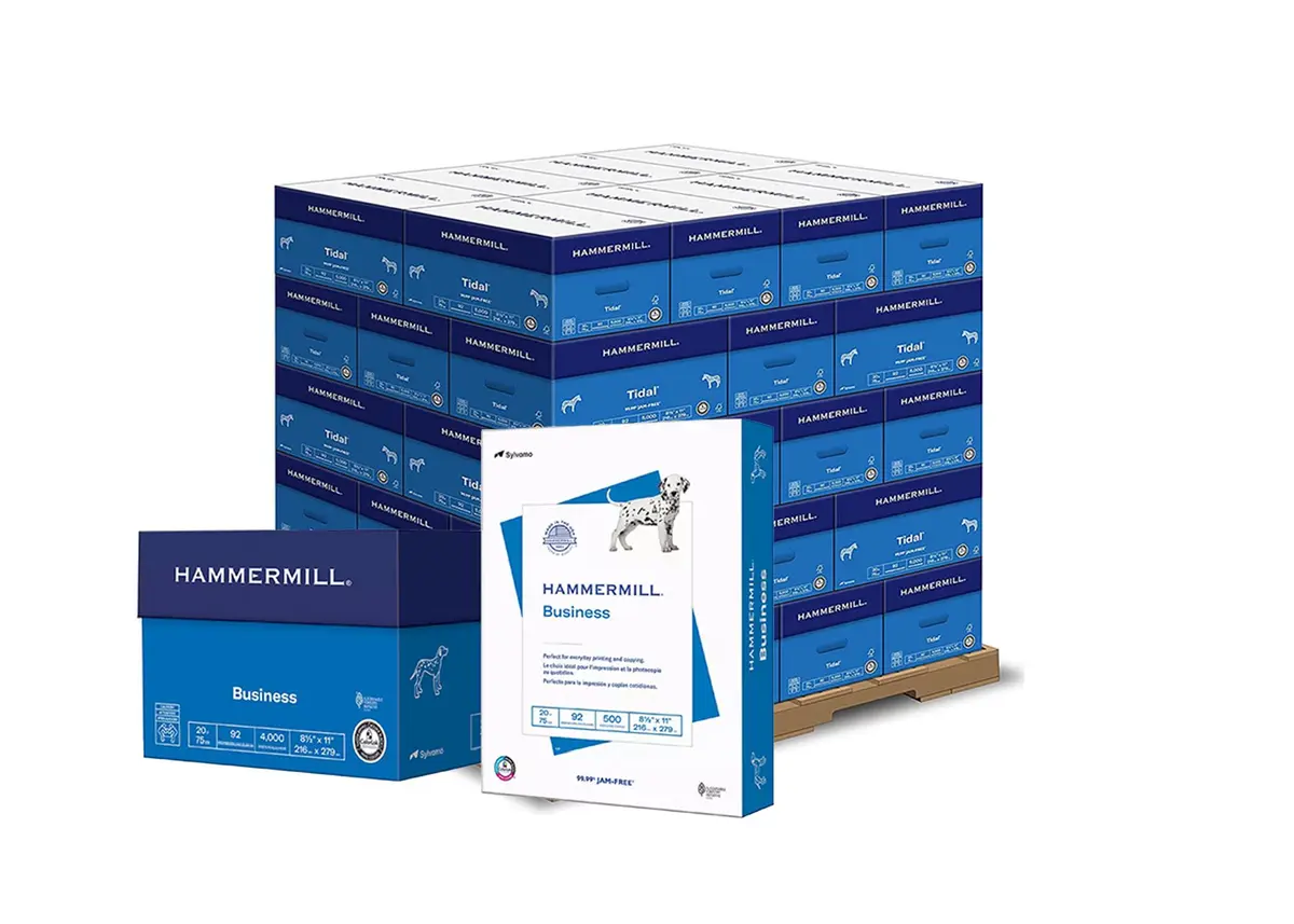 Hammermill Business Copy Paper full pallet