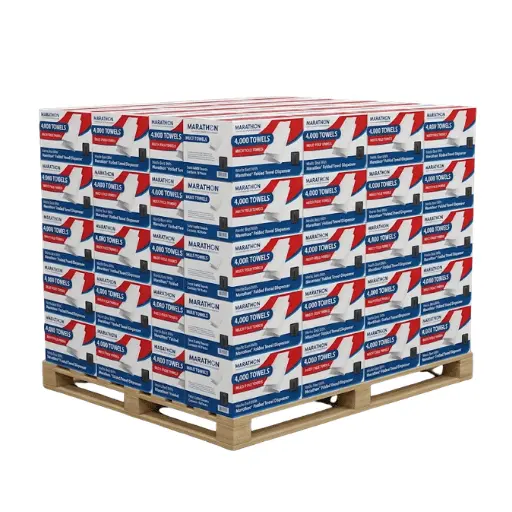 Marathon Multifold White Towels full pallet